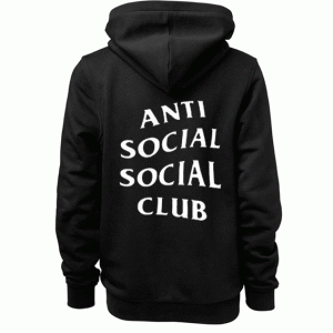 Anti Social-Social Club Back Hoodie