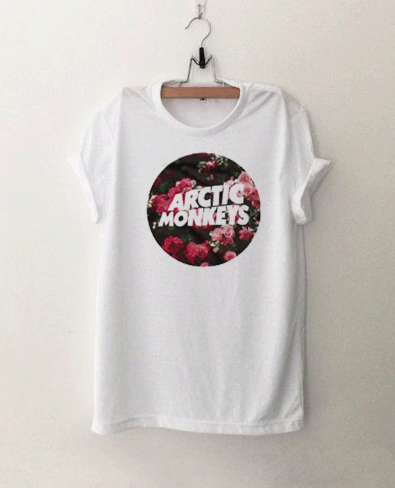 Arctic Monkeys Flower-–-Adult-Unisex Tshirt
