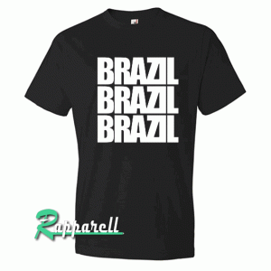 Brazil Three Words Tshirt