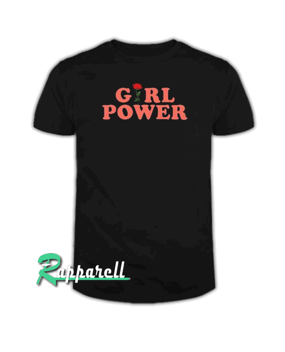 Buy Girl power Rose Tshirt