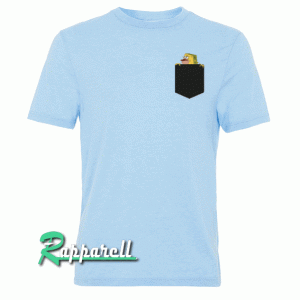 Caveman Spongbob-Pocket Style Tshirt