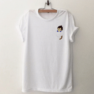 Chibi Vegeta pocket Tshirt