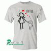 Cute I Love Coffee Tshirt