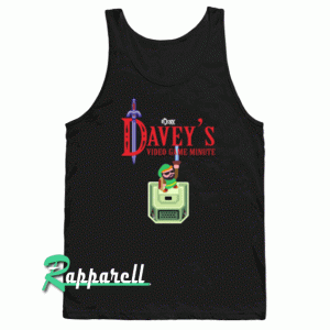 Davey's Video Game Minute (Zelda) Tank top