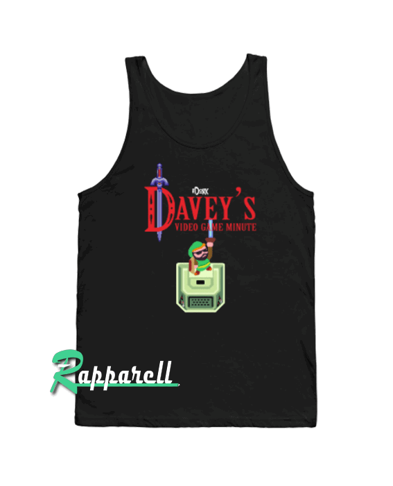 Davey's Video Game Minute (Zelda) Tank top