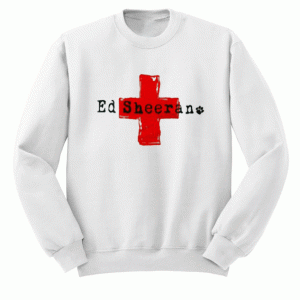 Ed Sheeran Red Cross Sweatshirt