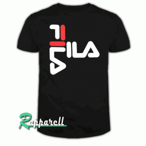 FILA Anthony Mens Black Tshirt