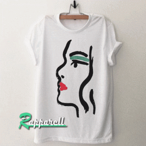 Face Graffiti Print Tshirt