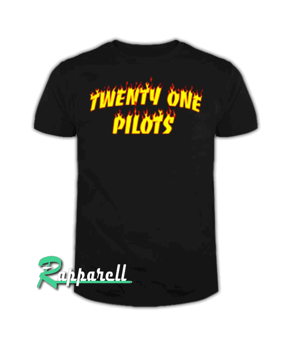Flame Style Twenty One Pilots Tshirt
