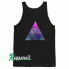 Galaxy triangle Tank top