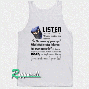 Listen Tank top
