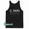 Q Anon Where We Go One We Go All Tank top