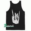 Skeleton hand vast Adult Tank top