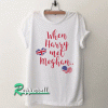 When Harry met Meghan Fun Royal Wedding Tshirt