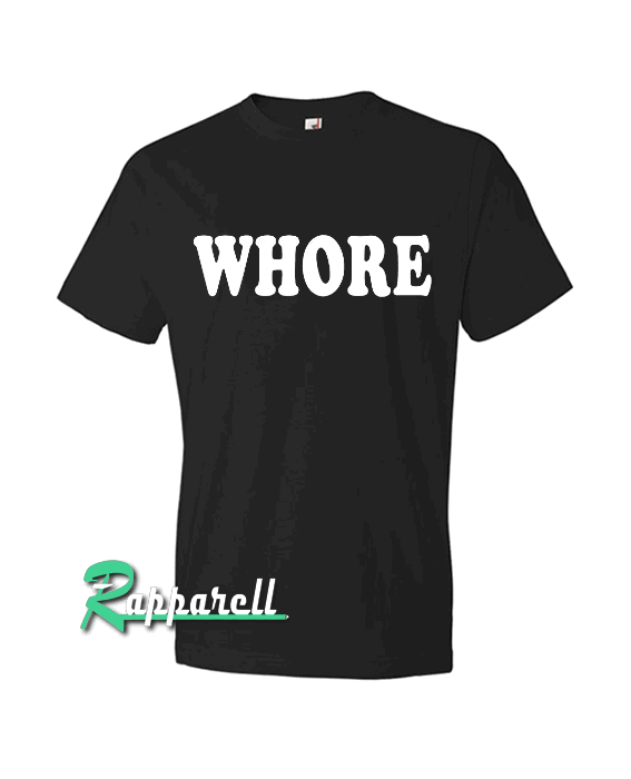 Whore Graphic Print Women's Tshirt