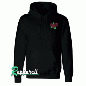 Black rose Hoodie