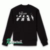Cat Lady Walk In Abbey Road Sweatshirt
