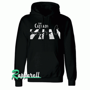 Cat Lady Walk In Abbey Road Hoodie