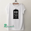 Dr who 50 th Unisex Tshirt