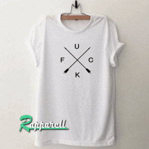 Fuck Crossed Arrow Sign Tshirt