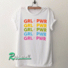 Girl Power Rainbow Tshirt
