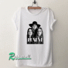 Haim band black white Tshirt