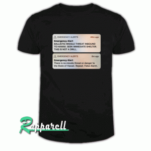 Hawaii's Ballistic Missile Threat Tshirt