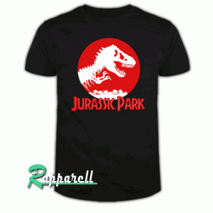Jurassic Park Red Logo Tshirt