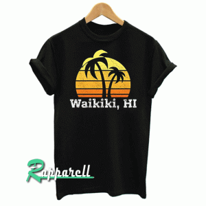 Mens Retro Waikiki Tshirt