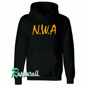 NWA Orange Logo Hoodie