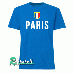PARIS France Pride French Flag Tshirt