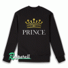 Prince Crown Toddler Kids Crewneck Sweatshirt