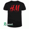 Prince Harry And Meghan Markel Engament H And M Logo Men's Tshirt