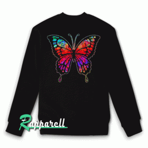 Psychedelic Butterfly Sweatshirt