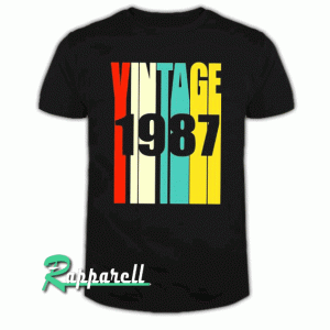 Retro Vintage 1987 Tshirt