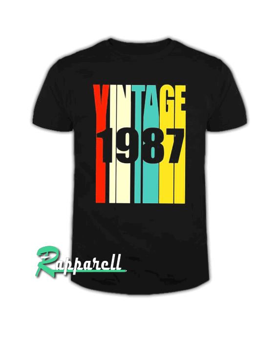 Retro Vintage 1987 Tshirt