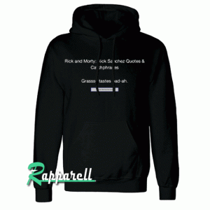 Rick and Morty Quote Machine Hoodie