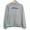 Self Love Grey Hoodie