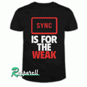 Sync is for the weak Oldschool DJ Music lover Tshirt