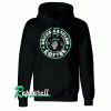 The Joker-DC Comics-Arkham Asylum Starbucks Parody Hoodie