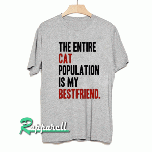The entire cat population is my bestfriend Tshirt