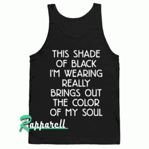 This shade of black Tank top