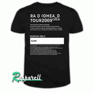 Tour 2009 Radiohead Band Tshirt