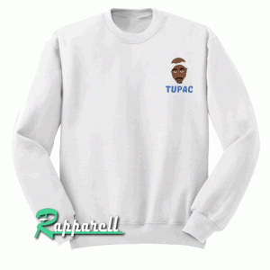 Tupac cartoon image Sweatshirt
