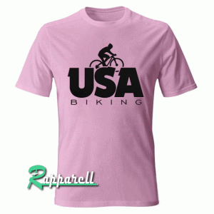 USA Biking Tshirt