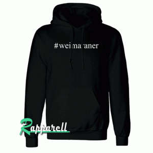 Weimaraner Hashtag Hoodie