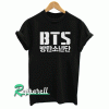 BTS Japan Text K Pop Tshirt