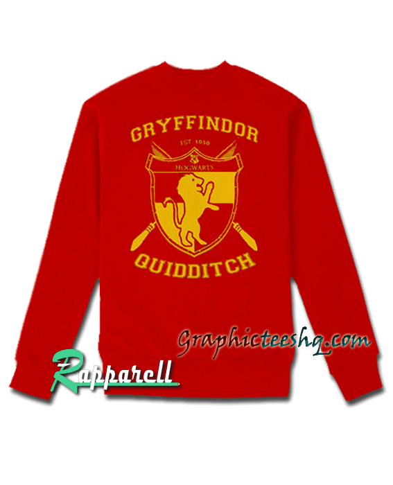 Gryffindor Quidditch Crest Unisex Sweatshirt