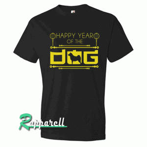 Happy year of the dog Short Sleeve Unisex Tshirt