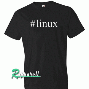 Hashtag Linux Tshirt